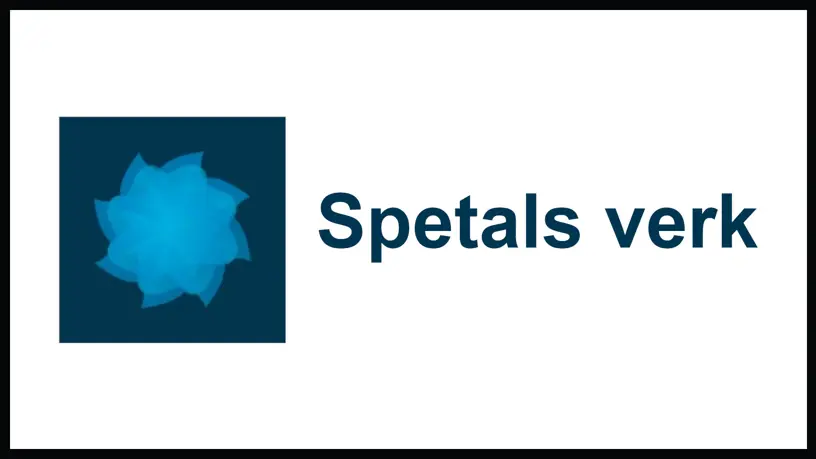 Spetals Verk Hvit Bakgrunn