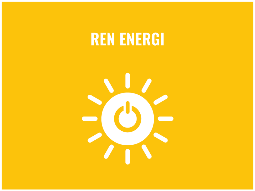 Ren Energi Innsnevra, Hvit Ramme